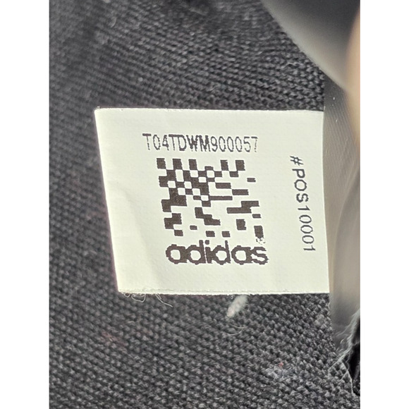 Adidas Leather & Cotton Satchel Bag Black T04TDWM900057 - Picture 7 of 16